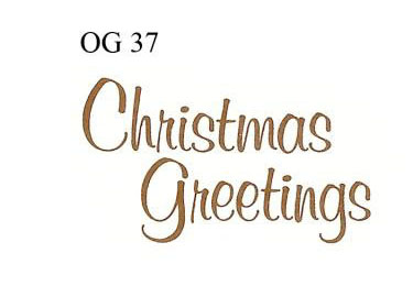 S816-OG/37_Christmas Greetings